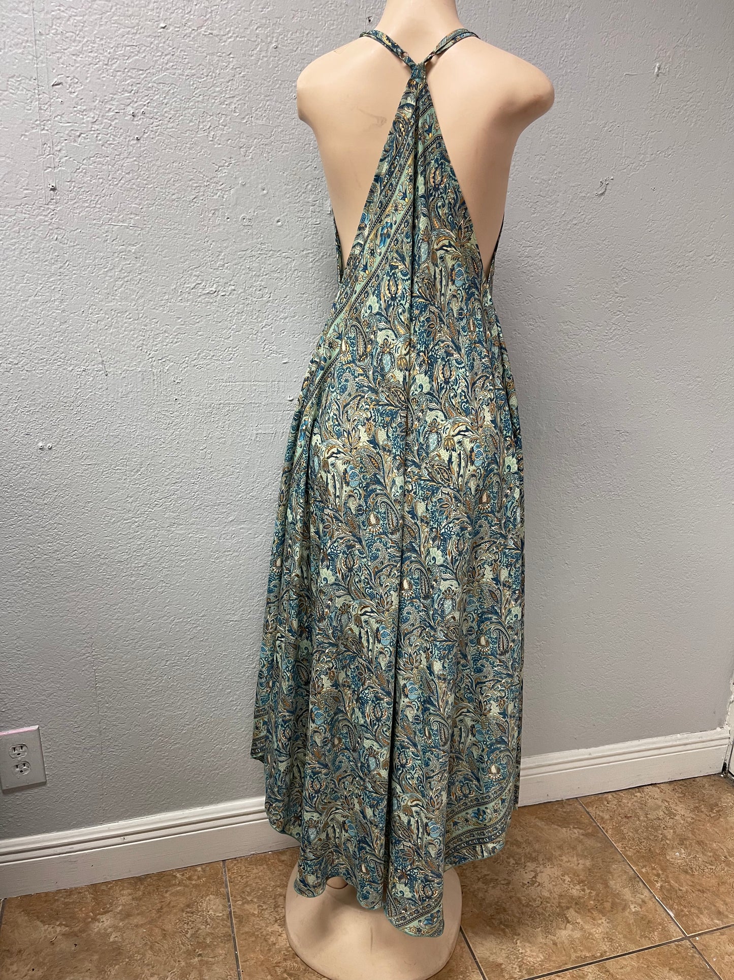 T-Strap Maxi Dress