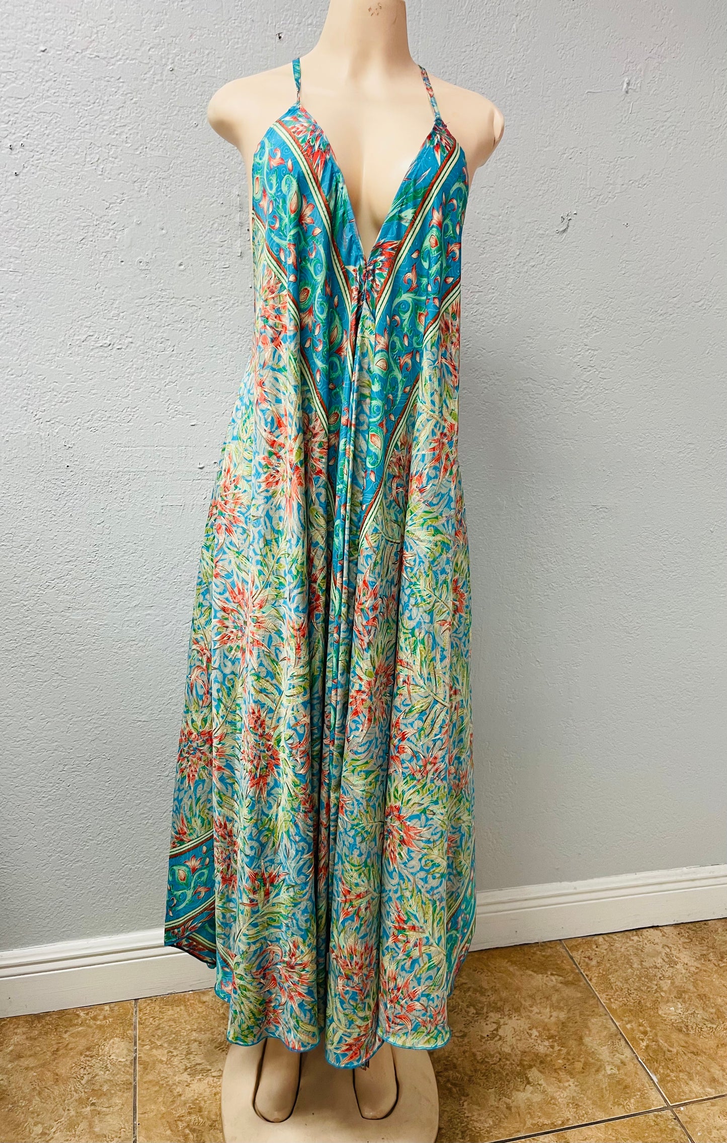 T-Strap Maxi Dress