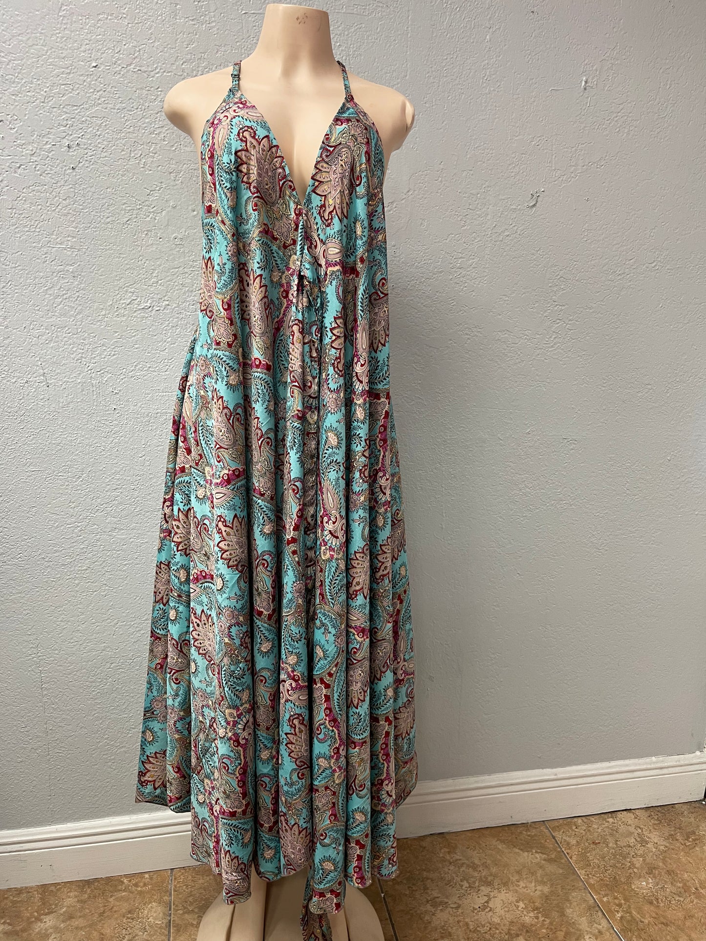 T-Strap Maxi Dress