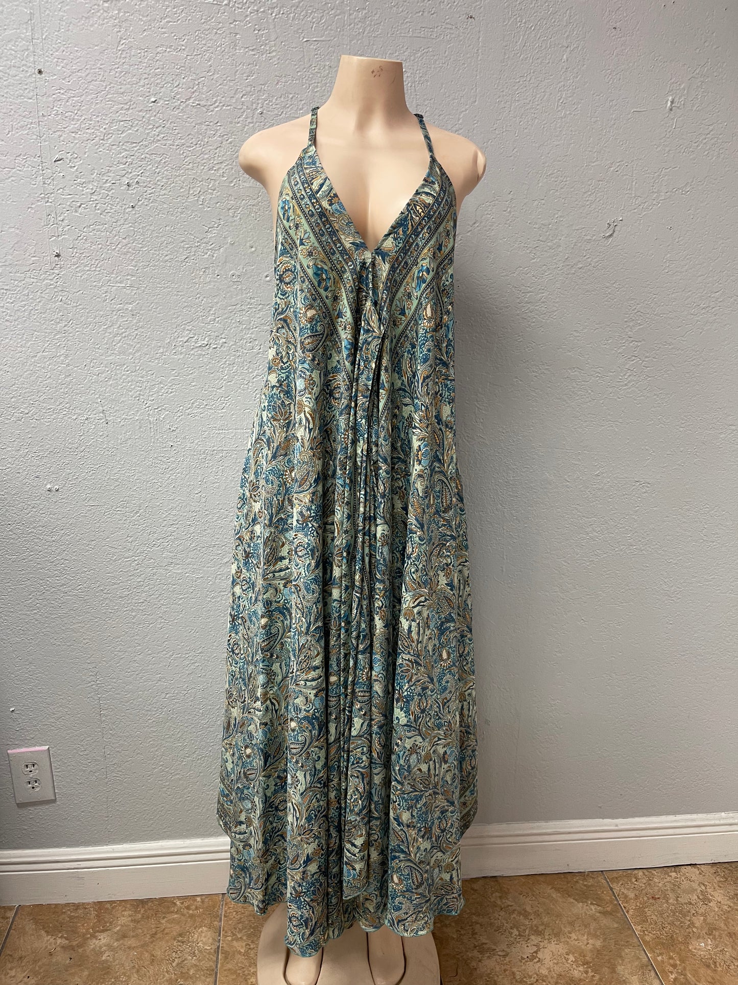 T-Strap Maxi Dress