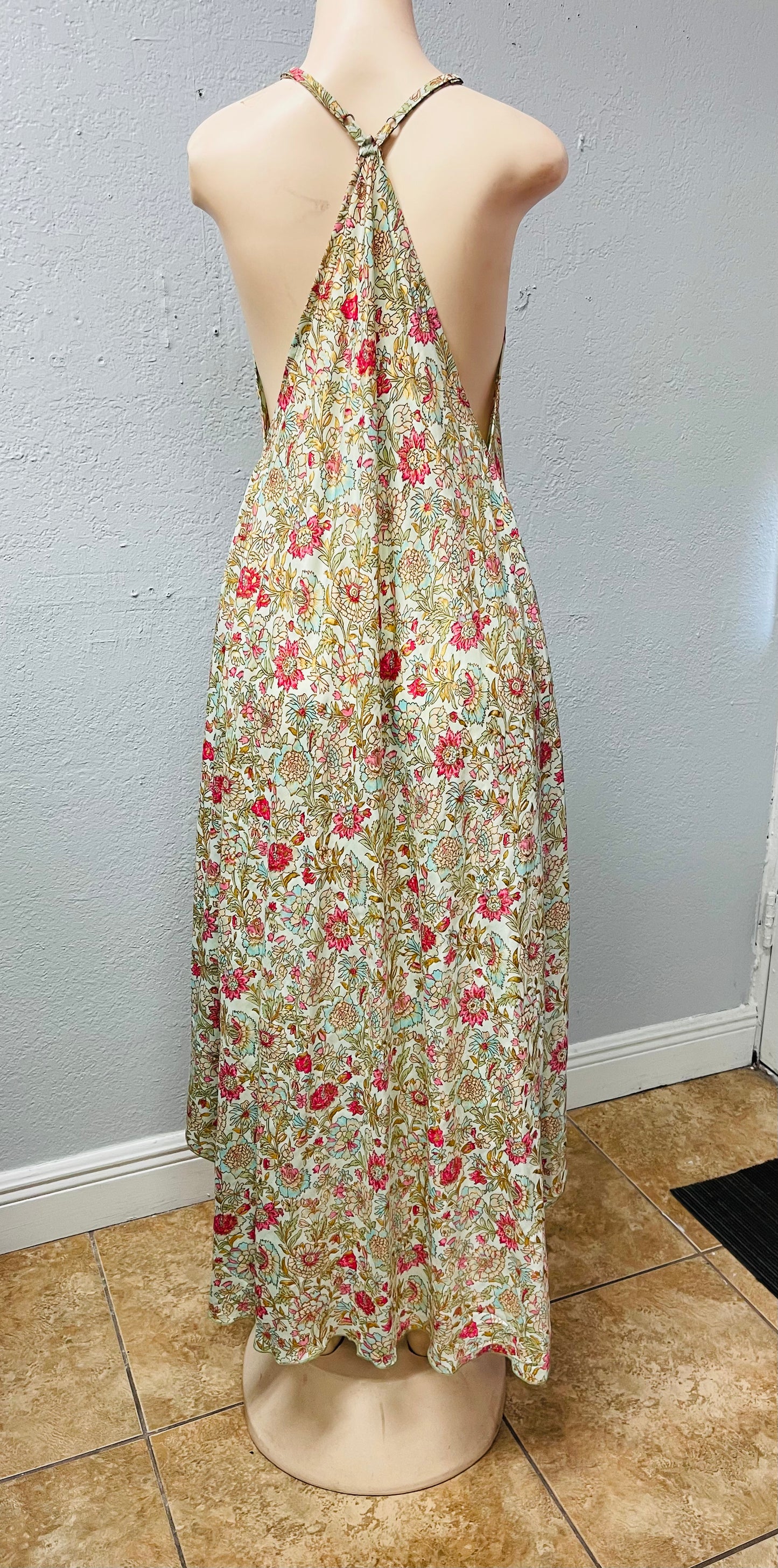 T-Strap Maxi Dress