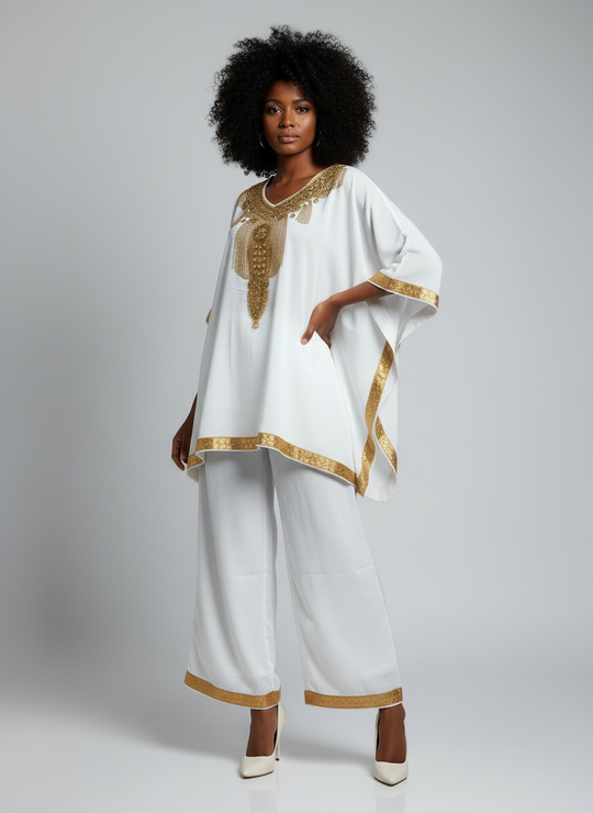 Kaftan Palazzo pants set