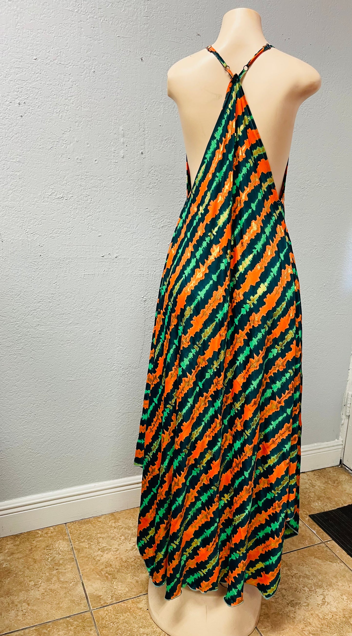 T-Strap Maxi Dress