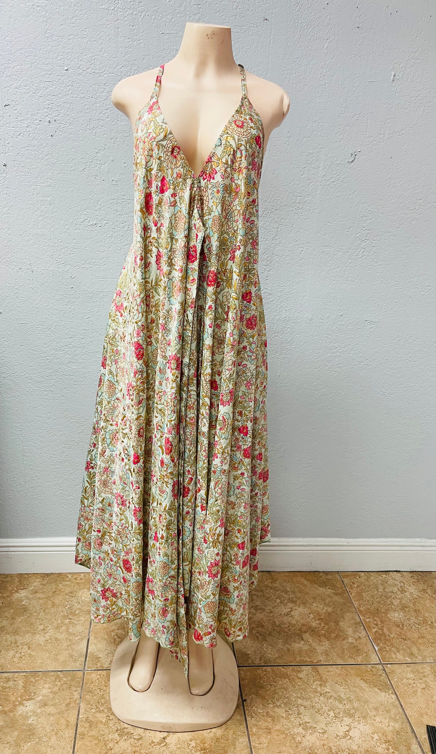 T-Strap Maxi Dress