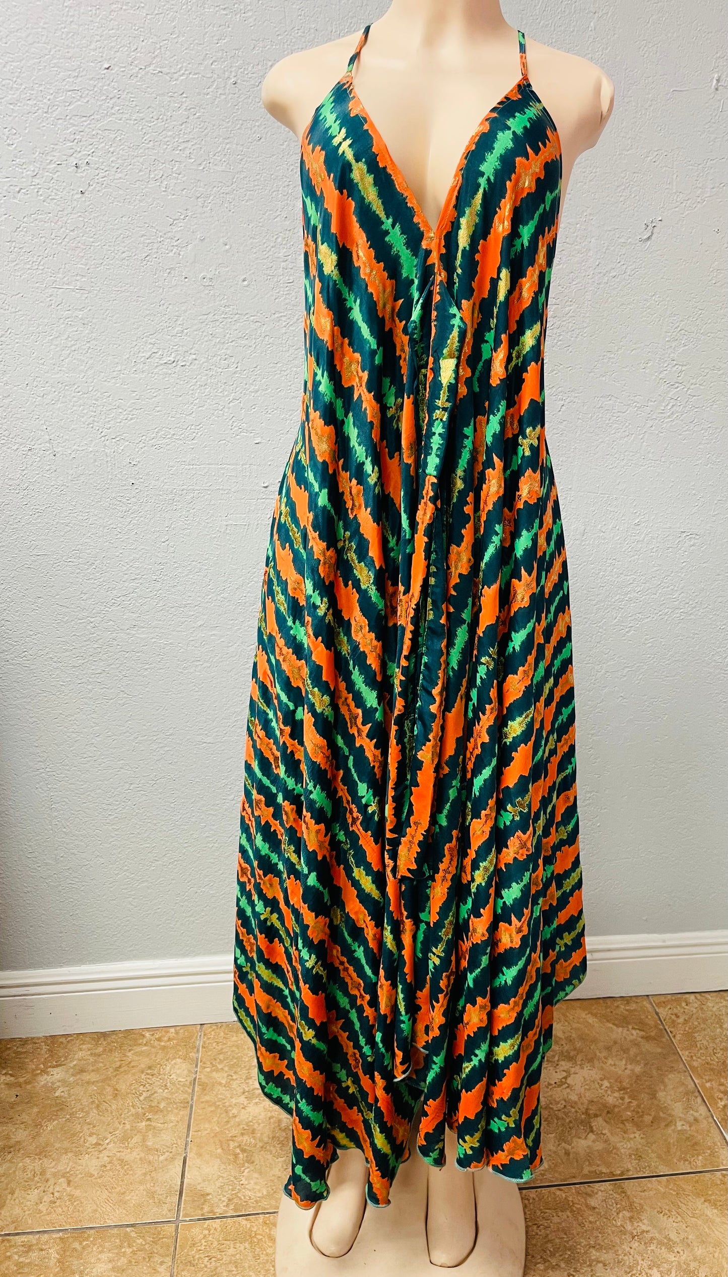 T-Strap Maxi Dress