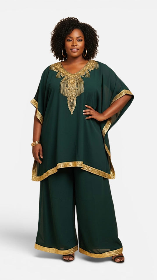Kaftan Palazzo pants set