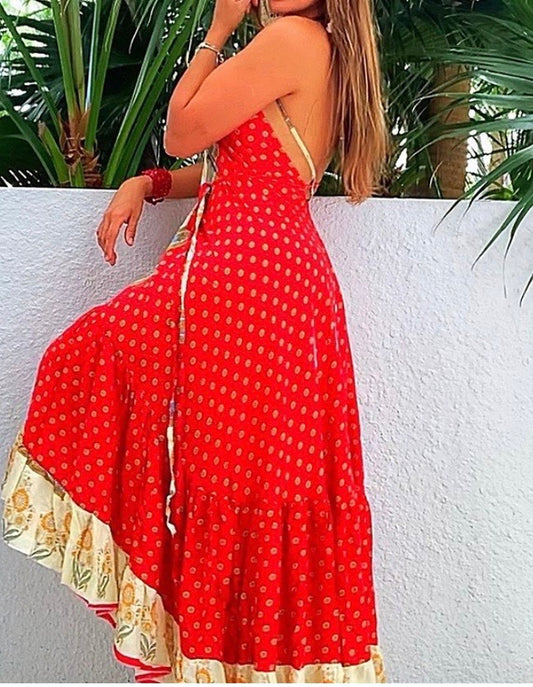 Bohemian style dress